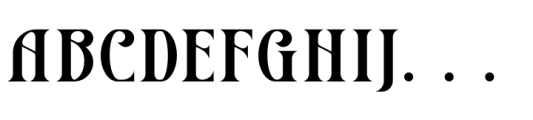 Grozery Regular Font UPPERCASE