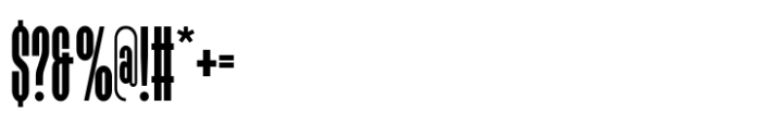 Grublack Regular Font OTHER CHARS