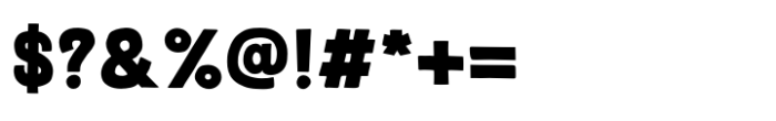 Gruble Black Font OTHER CHARS
