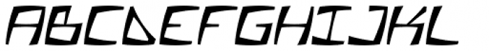 Grumpfh Italic Font LOWERCASE