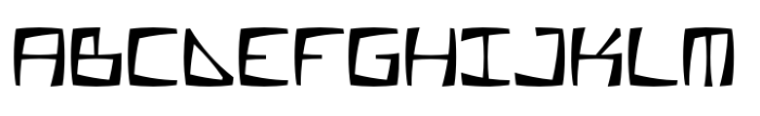Grumpfh Regular Font UPPERCASE