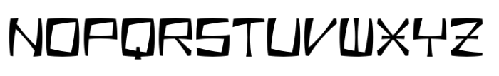 Grumpfh Regular Font UPPERCASE