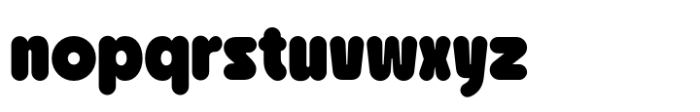 Grutica Rounded Font LOWERCASE