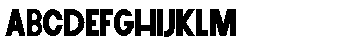 Gruvypop Display Sans Font UPPERCASE