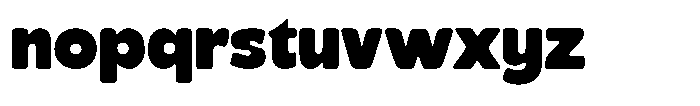 Gryks Font LOWERCASE