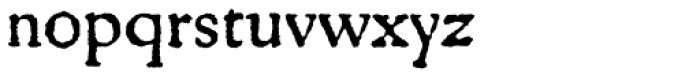 Gryphius MVB Regular Font LOWERCASE