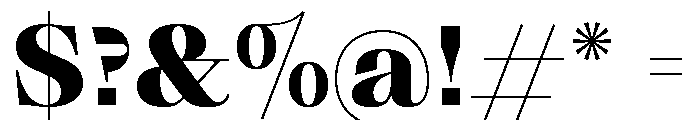 Grafier Variable 10 Font OTHER CHARS