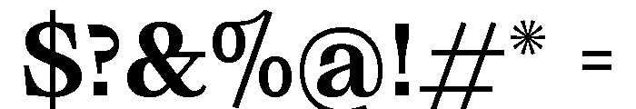 Grafier Variable 3 Font OTHER CHARS