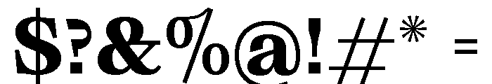 Grafier Variable 4 Font OTHER CHARS