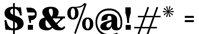 Grafier Variable 5 Font OTHER CHARS