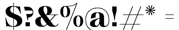 Grafier Variable 9 Font OTHER CHARS