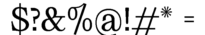 Grafier Variable Font OTHER CHARS