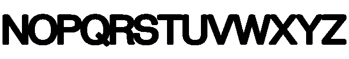 Gramatika Bloated Font UPPERCASE