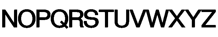 Gramatika SemiBloated Font UPPERCASE