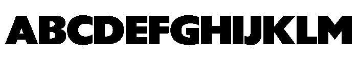 GranbyElephant Regular Font UPPERCASE