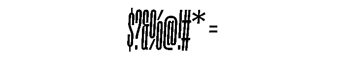 Grandmaster BoldItalic Font OTHER CHARS