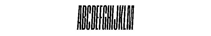 Grandmaster BoldItalic Font UPPERCASE