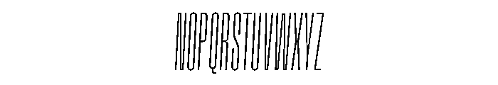 Grandmaster LightItalic Font UPPERCASE