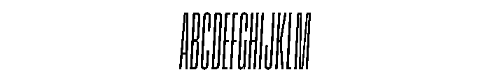 Grandmaster RegularItalic Font UPPERCASE