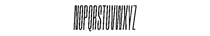 Grandmaster RegularItalic Font UPPERCASE