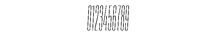 Grandmaster ThinItalic Font OTHER CHARS