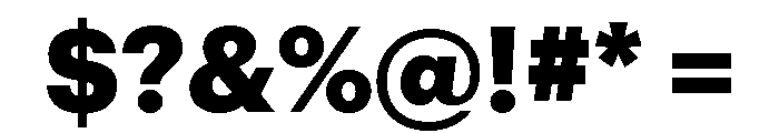 Graphik Arabic Black Font OTHER CHARS