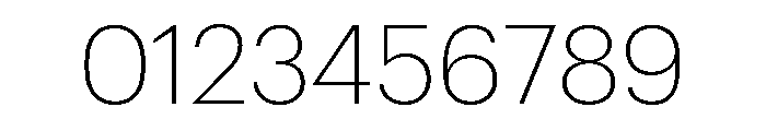 Graphik Arabic Extralight Font OTHER CHARS