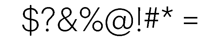 Graphik Arabic Light Font OTHER CHARS