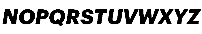 Graphik Armenian Bold Italic Font UPPERCASE