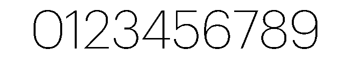 Graphik Armenian Extralight Font OTHER CHARS