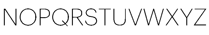Graphik Armenian Extralight Font UPPERCASE