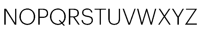 Graphik Armenian Light Font UPPERCASE