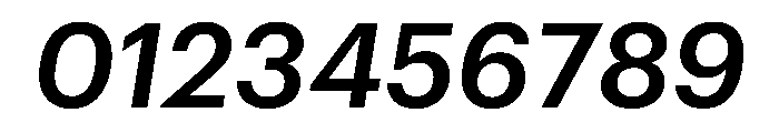 Graphik Armenian Medium Italic Font OTHER CHARS