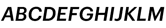 Graphik Armenian Medium Italic Font UPPERCASE