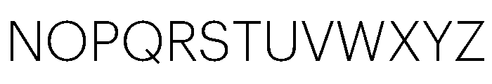 Graphik Bangla Light Font UPPERCASE
