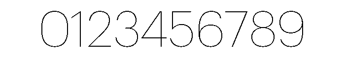 Graphik Bangla Thin Font OTHER CHARS