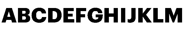 Graphik Bold Font UPPERCASE