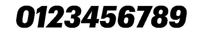 Graphik Compact Black Italic Font OTHER CHARS