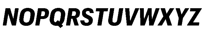 Graphik Compact Bold Italic Font UPPERCASE