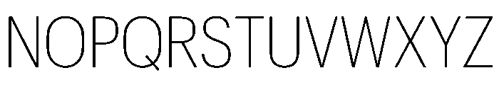 Graphik Compact Extralight Font UPPERCASE