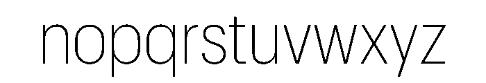 Graphik Compact Extralight Font LOWERCASE