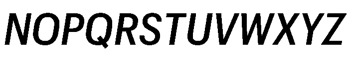 Graphik Compact Medium Italic Font UPPERCASE