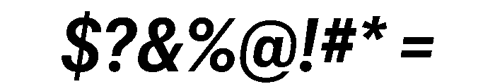 Graphik Compact Semibold Italic Font OTHER CHARS
