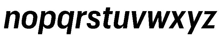 Graphik Compact Semibold Italic Font LOWERCASE
