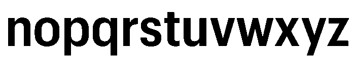 Graphik Compact Semibold Font LOWERCASE