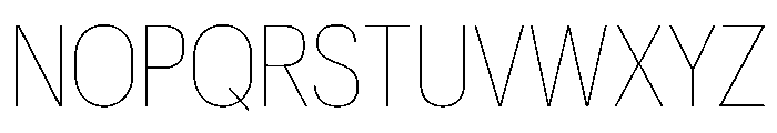 Graphik Compact Thin Font UPPERCASE