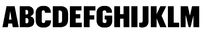 Graphik Condensed Black Font UPPERCASE