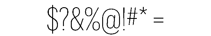 Graphik Condensed Extralight Font OTHER CHARS
