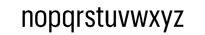 Graphik Condensed Regular Font LOWERCASE