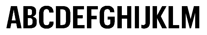 Graphik Condensed Semibold Font UPPERCASE
